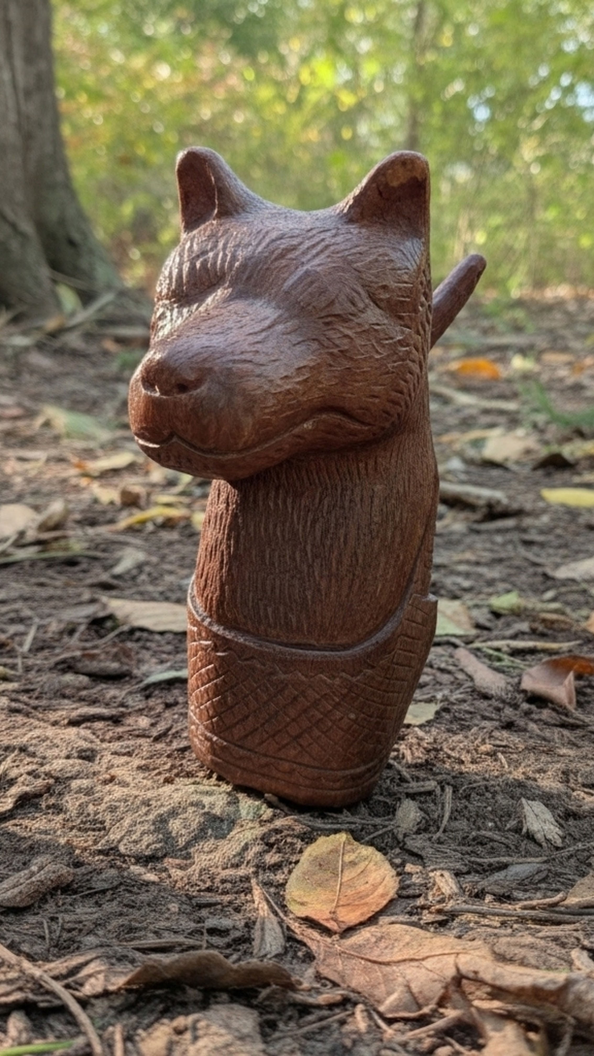 Jaguar Ceremonial Mapacho pipe