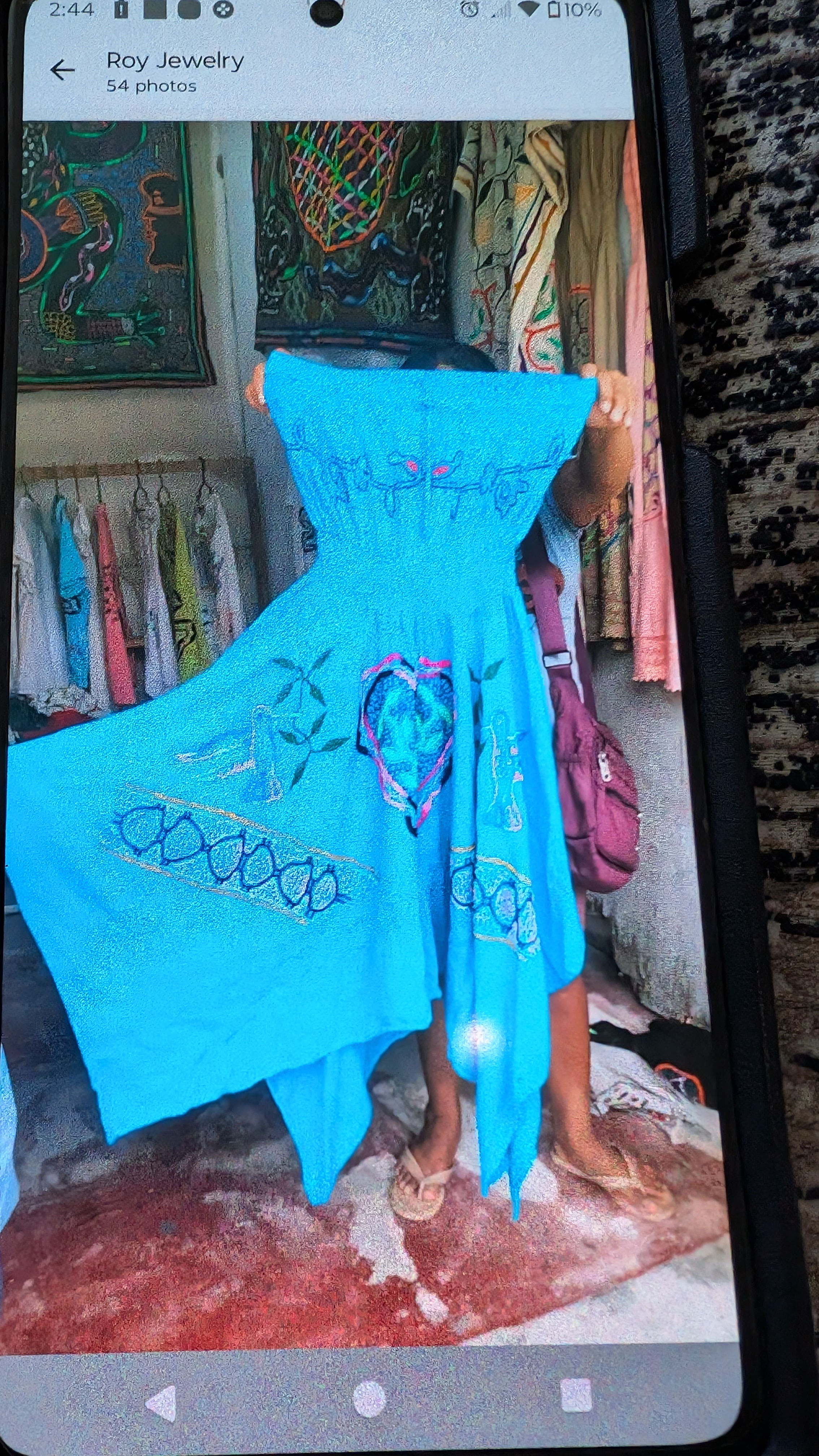 Shipico-Conibo Authentic Handstiched Dress