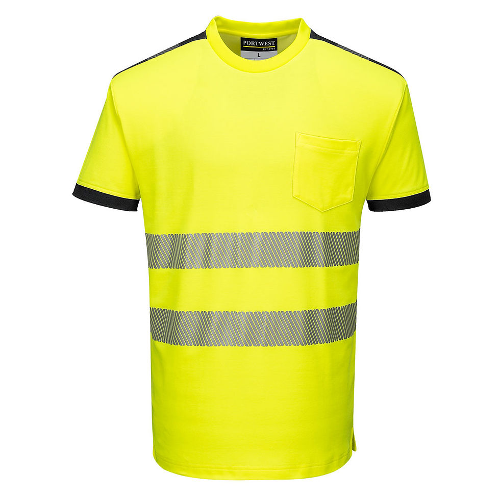 Thumbnail: PW3 Hi-Vis Cotton Comfort T-Shirt