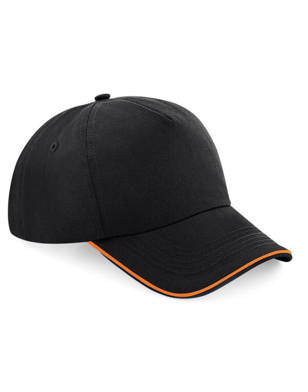 Thumbnail: X5 - X75 Authentic 5 Panel Cap Bundle - Piped Peak + Your Logo Included