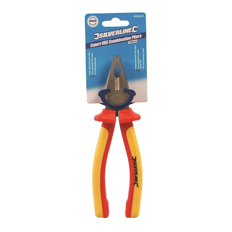 Thumbnail: Silverline Expert VDE Combination Pliers