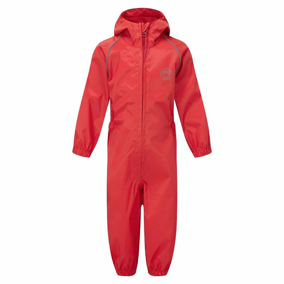 Fort Splashaway Junior Coverall Red