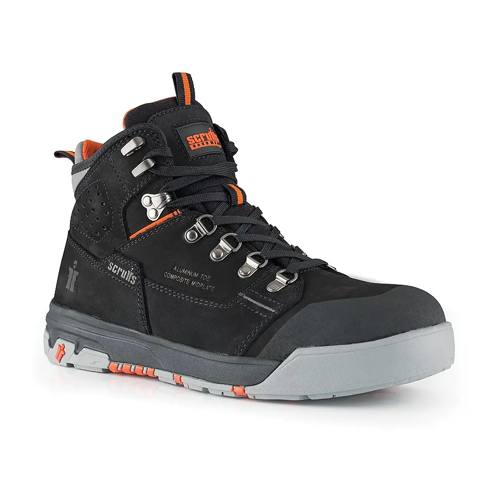 Thumbnail: Scruffs Hydra Safety Boots Black