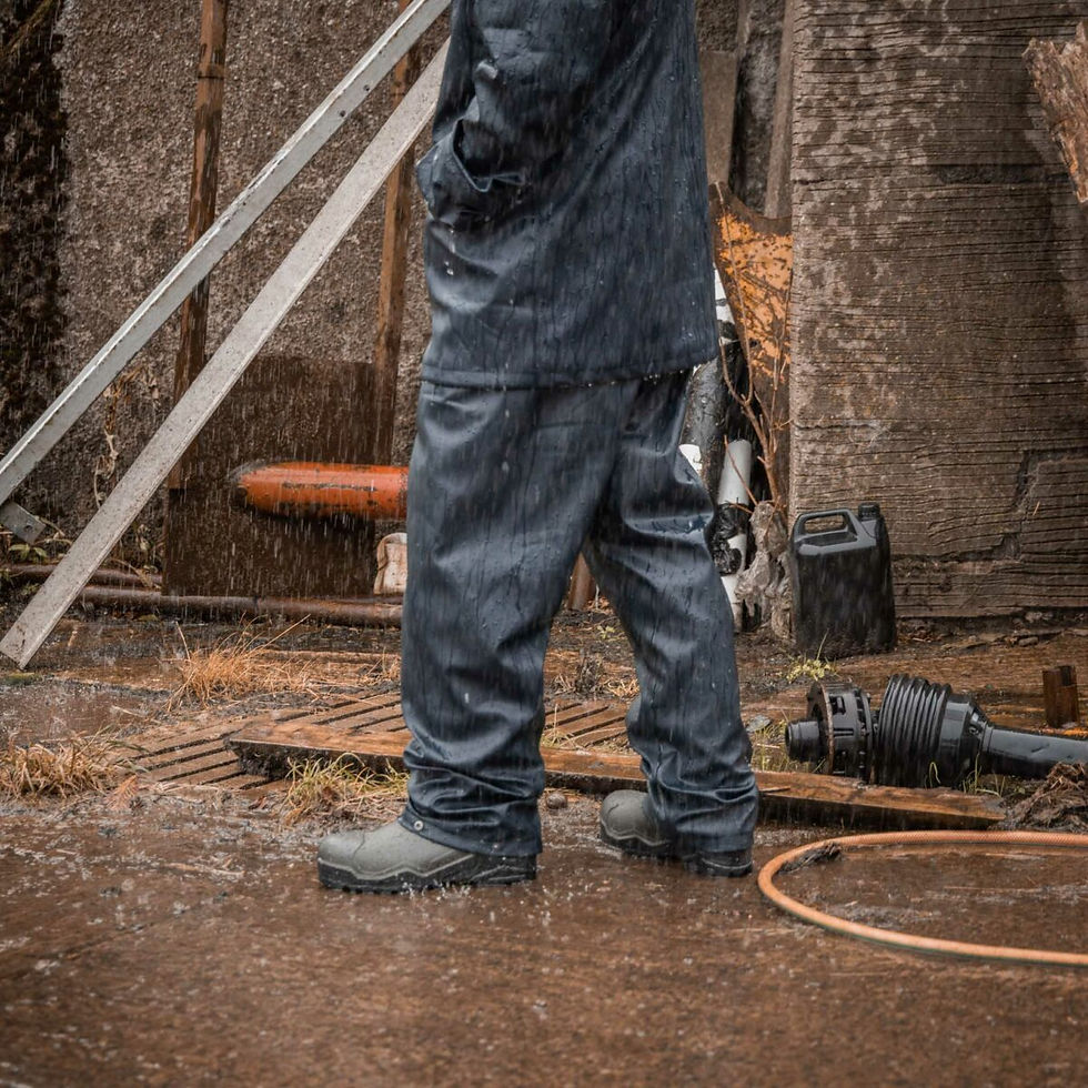 Thumbnail: Swampmaster No-Sweat Stormgear Waterproof Trouser Navy
