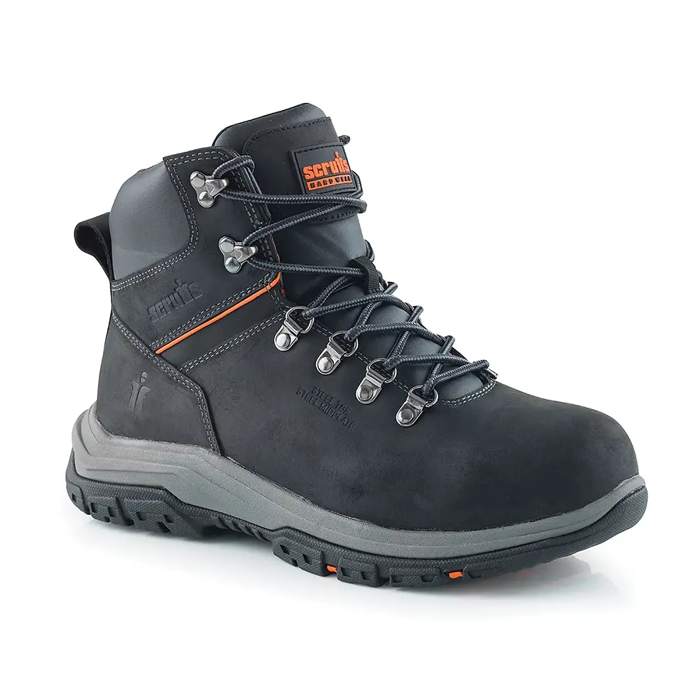 Thumbnail: Scruffs Rafter Safety Boots Black