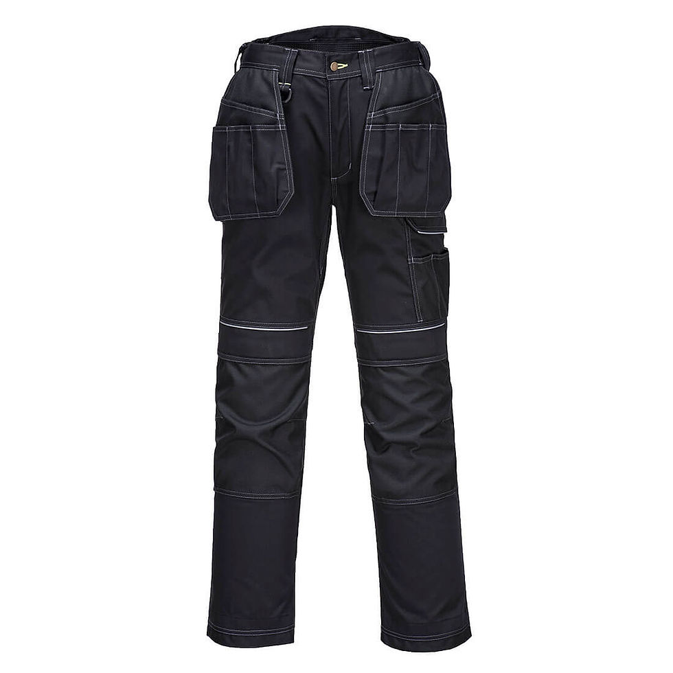 PW357 - PW3 Lined Winter Holster Trousers Black