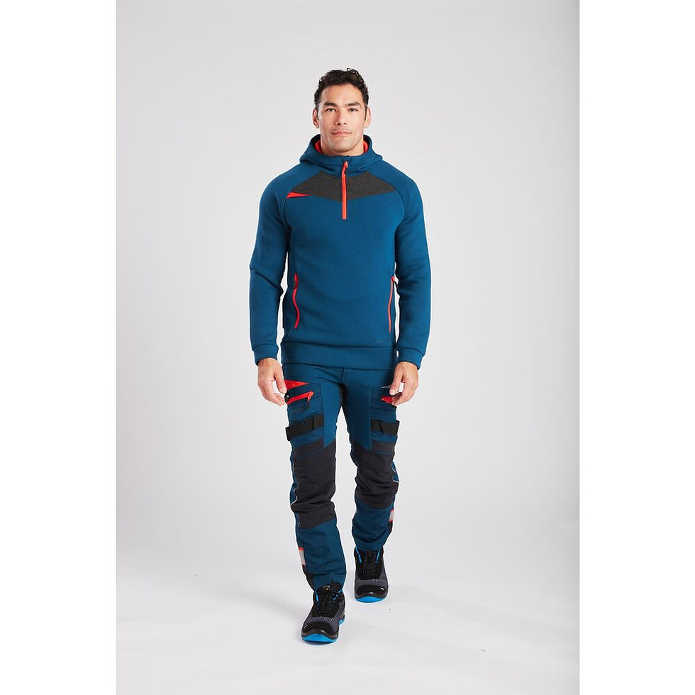Thumbnail: Portwest DX467 Quarter Zip Hoodie