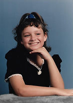 Image of Shannon as a fourth grader