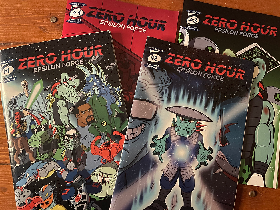 First four issues of Zero Hour Epsilon Force