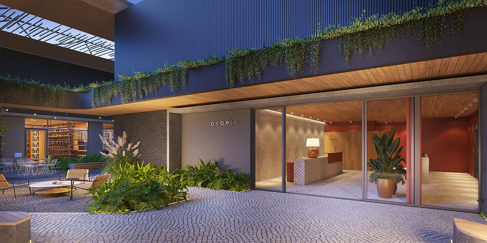Imagem desenvolvida para o empreendimento Orbe da Idealiza em Pelotas pela Box Image Studio