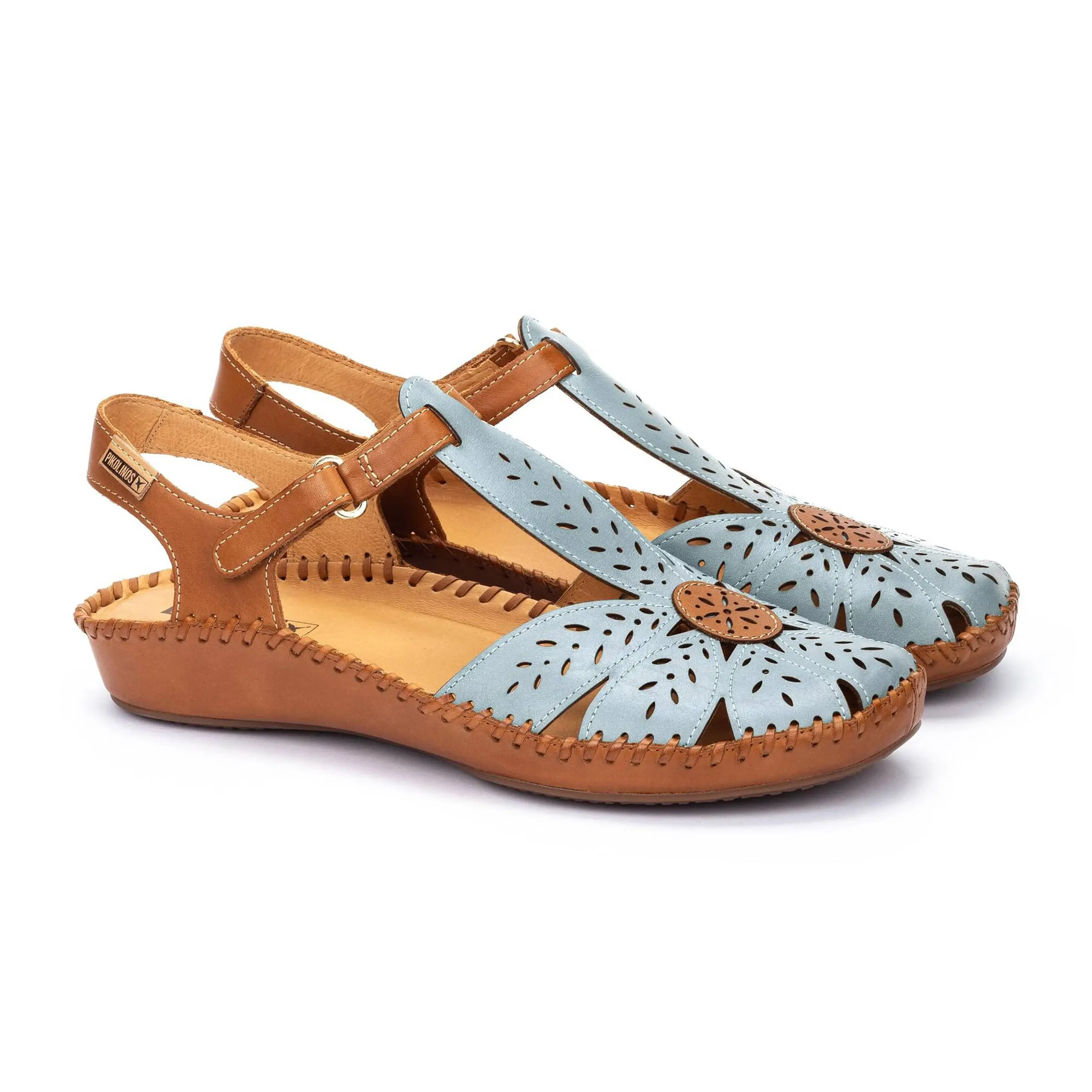 Pikolinos P. VALLARTA Women's semi-open shoes with hook-and-loop closure - HD