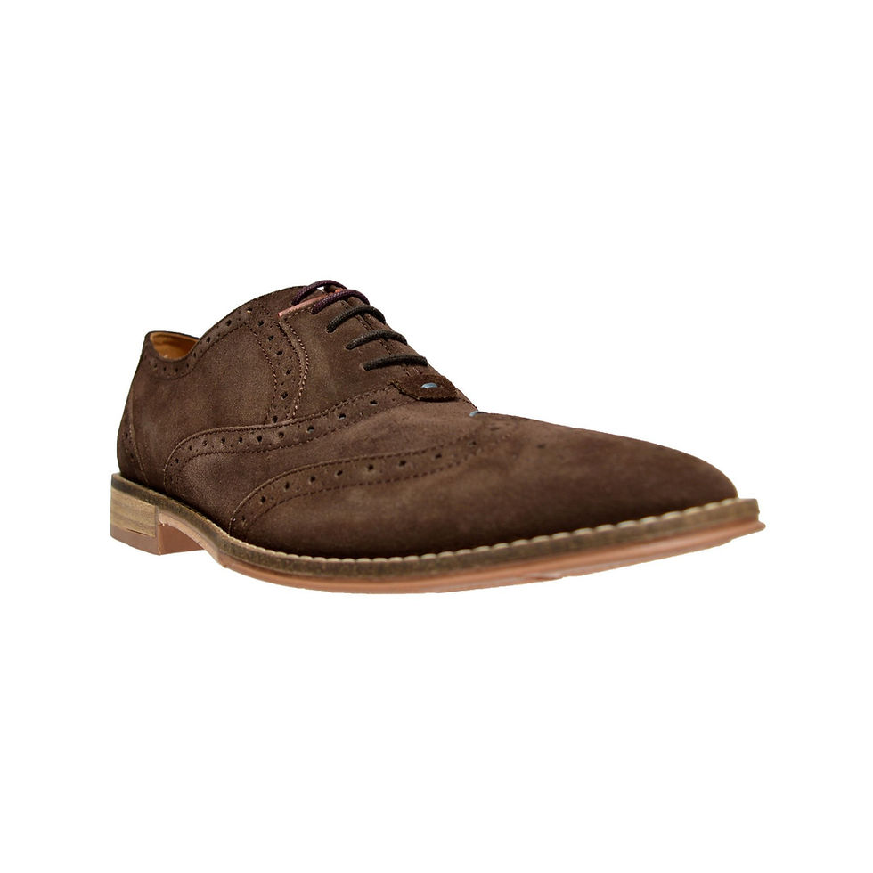 Thumbnail: Hush Puppies Style Brogue -FH Oxford Suede
