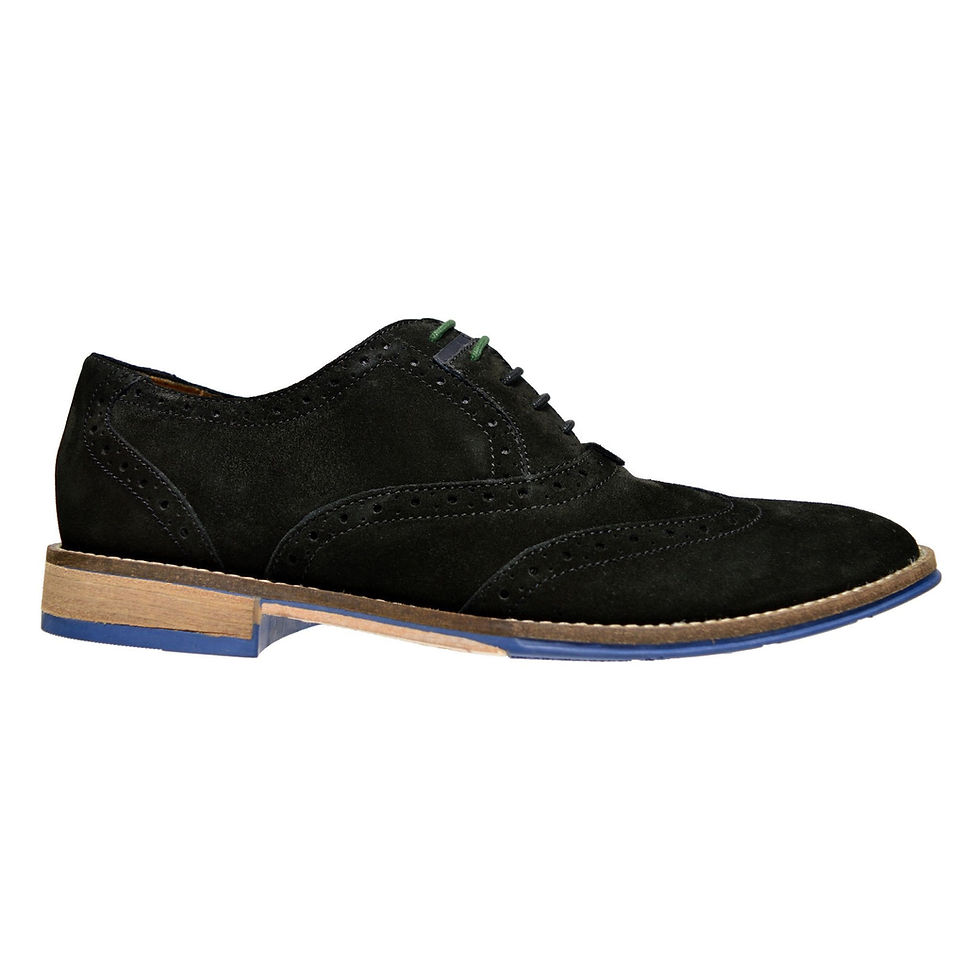 Thumbnail: Hush Puppies Style Brogue -FH Oxford Suede