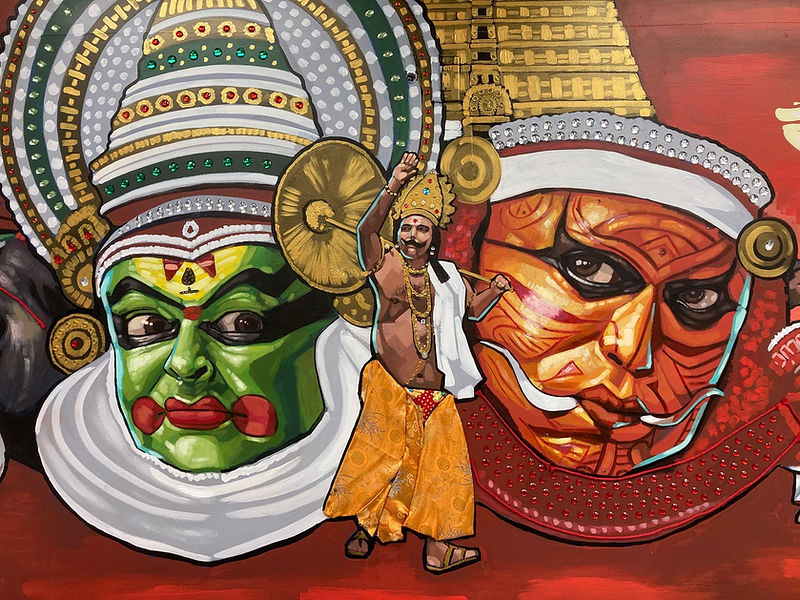 Custom Luxury South Indian Artwork.