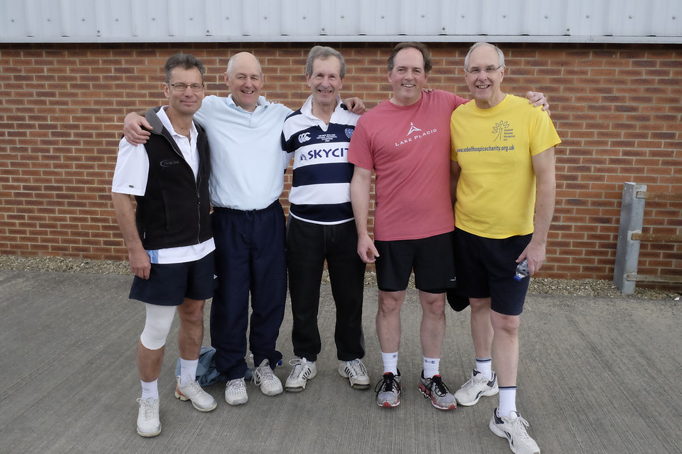 Oxford North Rowathon team