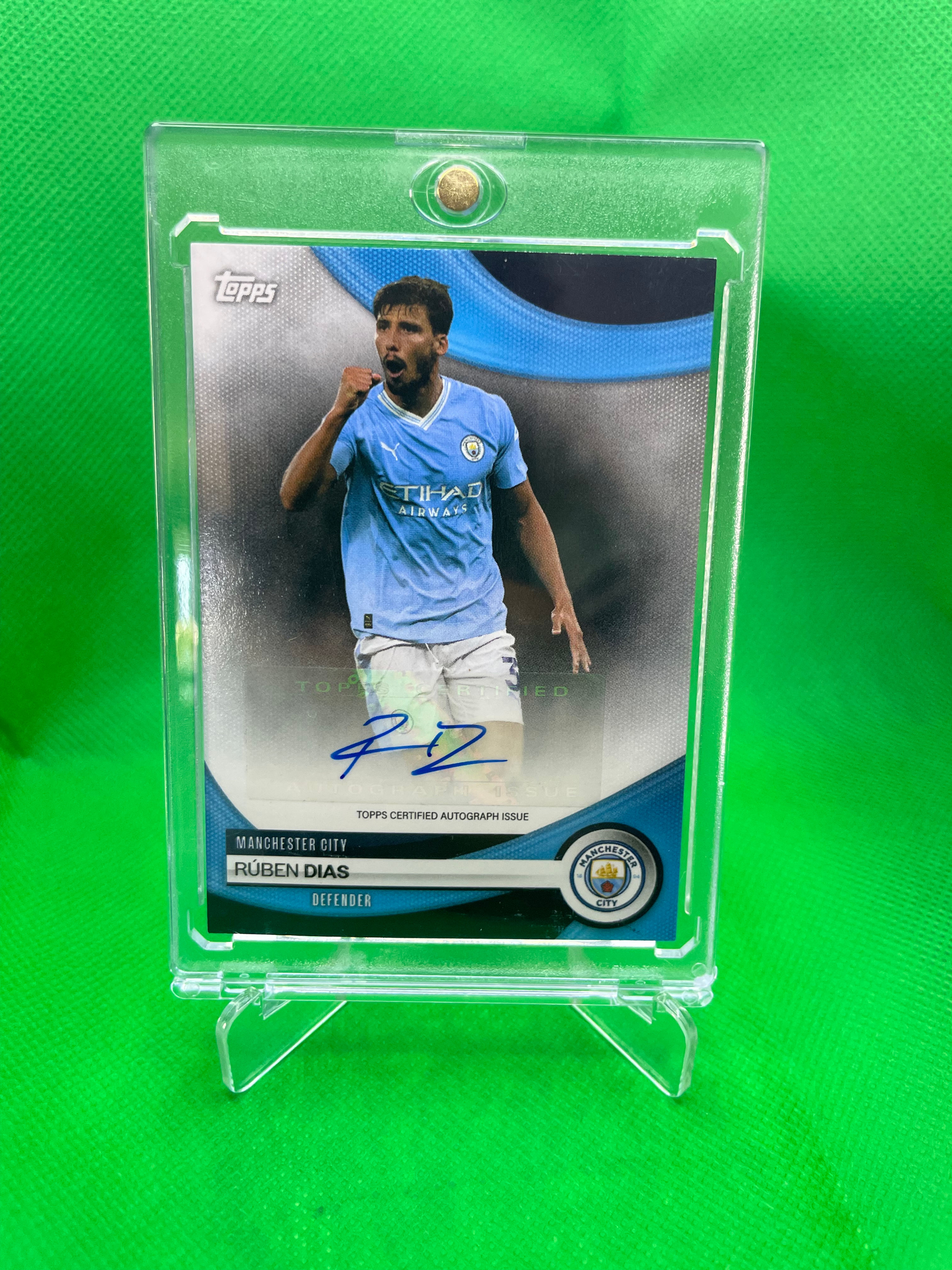 Ruben Dias Team Set Auto Card