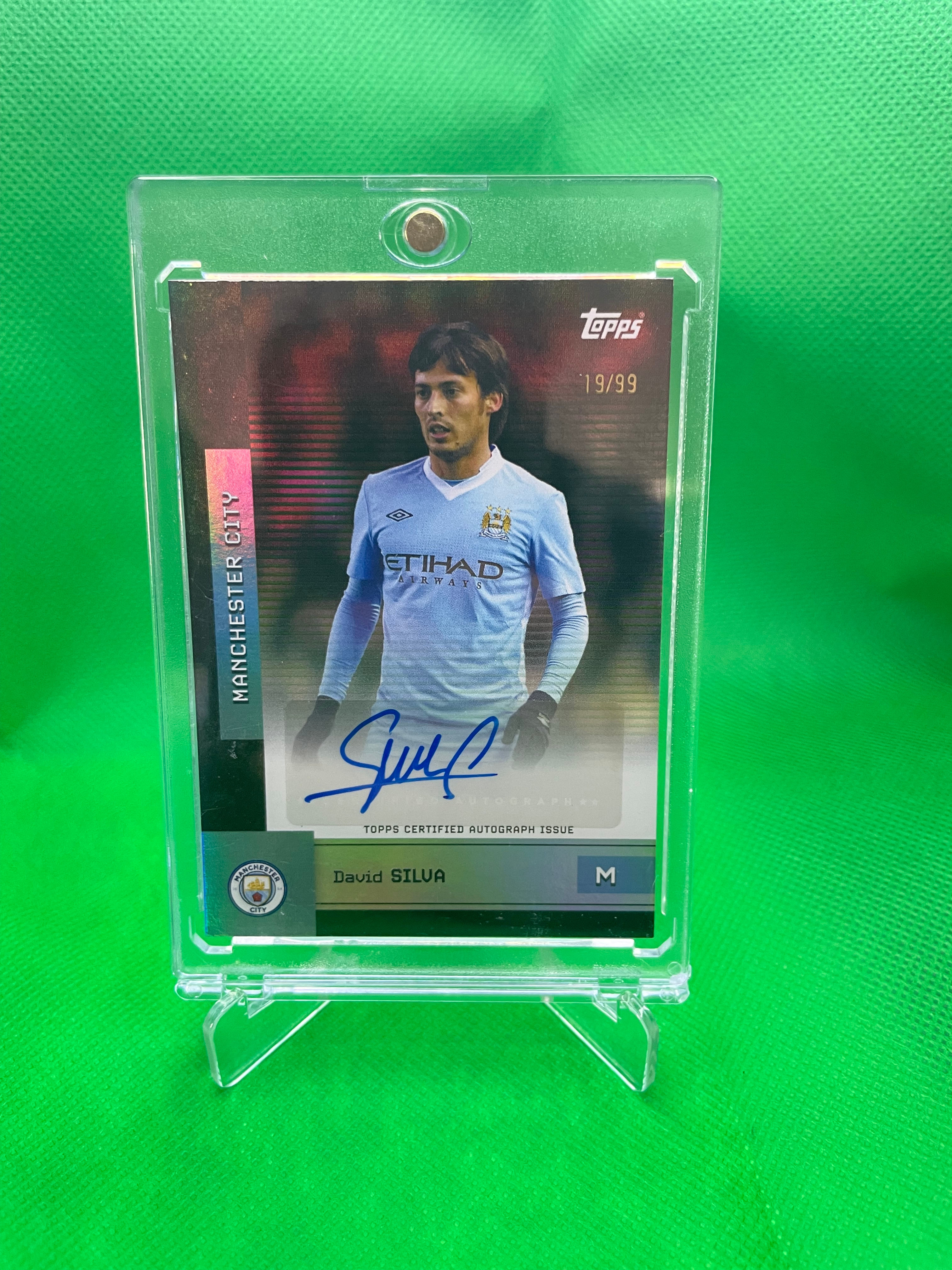 David Silva Team Set Auto /99