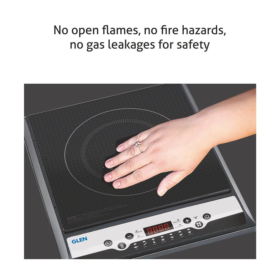 Thumbnail: Induction Cooktop with Digital Display 1400W