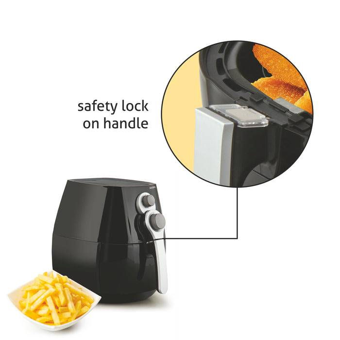 Thumbnail: Electric Rapid Air Fryer 3.2 Liters, 1350W, Temperature Control 3034