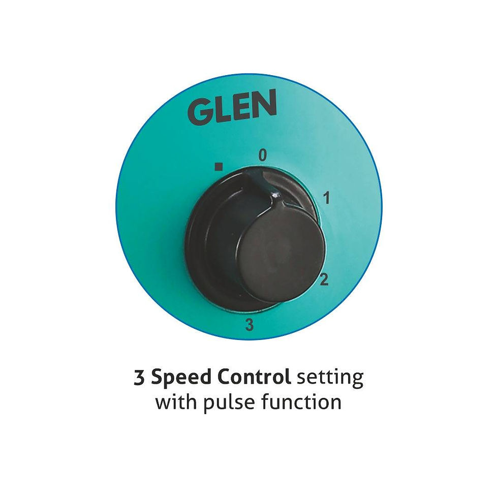 Thumbnail: Glen Mixer Grinder 500W with 3 Stainless Steel Liquidizer, Grinder