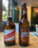 Drinks at Flava Pepper Red Stripe & Banks Beer
