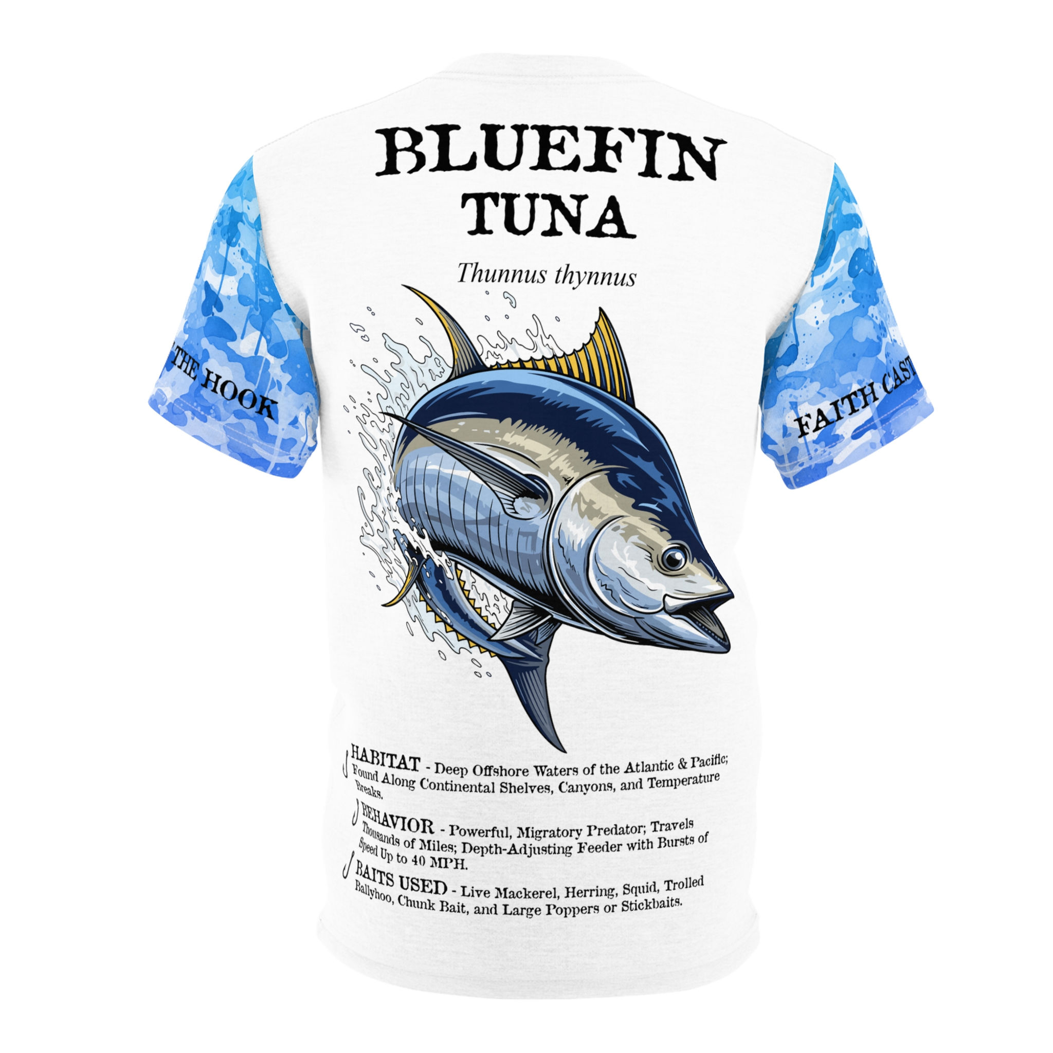 Bluefin Tuna Edition - Men's Light Weight Fishing T-Shirt