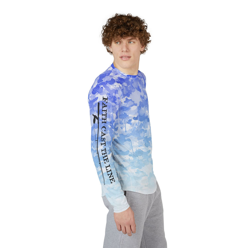 Thumbnail: Bluefin Tuna Full Camo Edition - Men's UV Protection Long Sleeve
