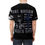 Thumbnail: Stealth Blackout Blue Line — One Nation Under God T-Shirt