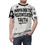 Thumbnail: Savage Faithful — Men’s Black & White Street Graffiti Modern Apostle Tee