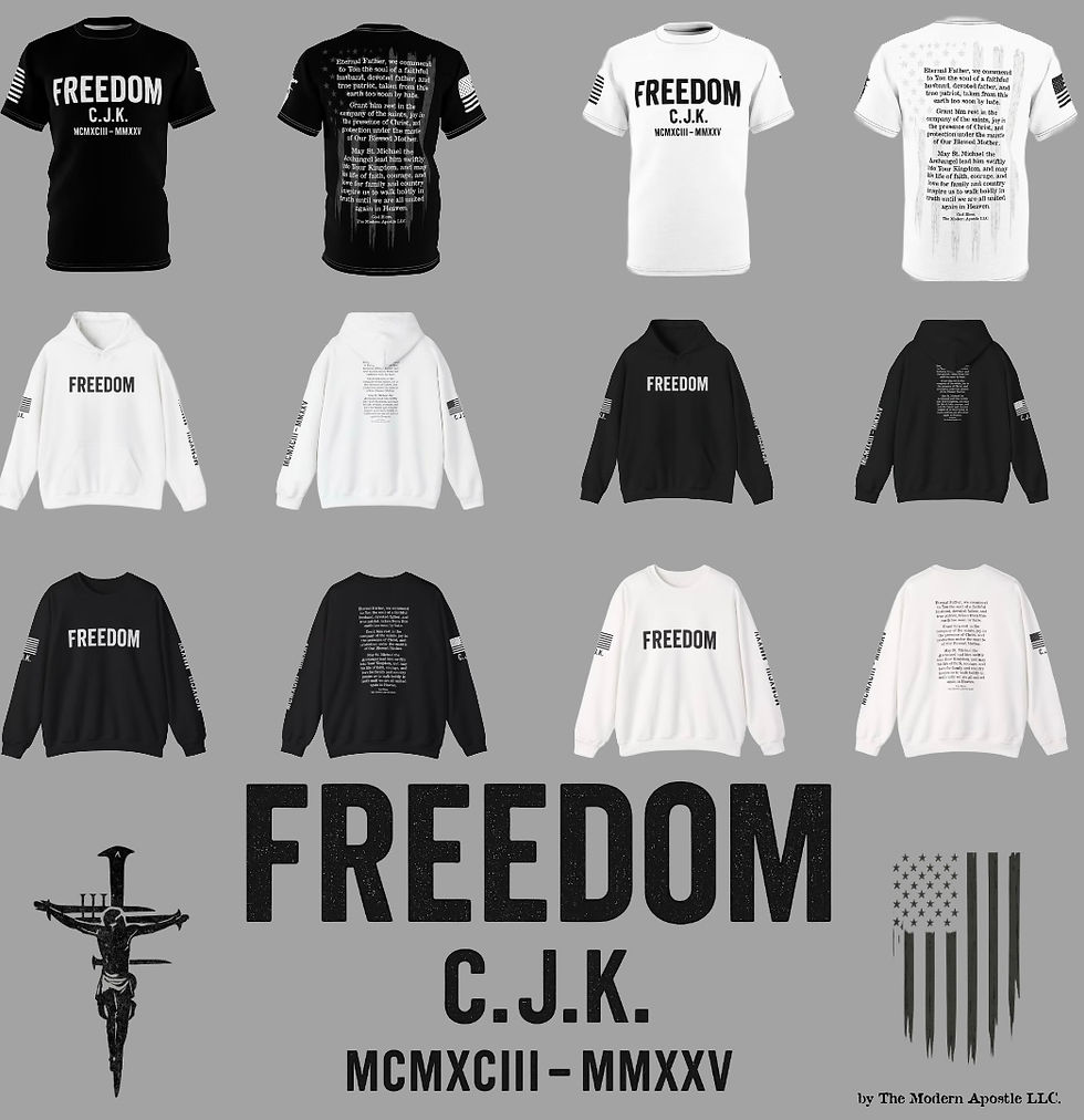 Carrying the Legacy of Freedom: A Tribute to Charlie Kirk