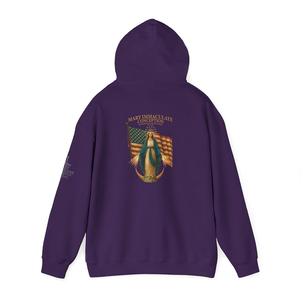 Thumbnail: Mary Immaculate Conception - Unisex Hoodie
