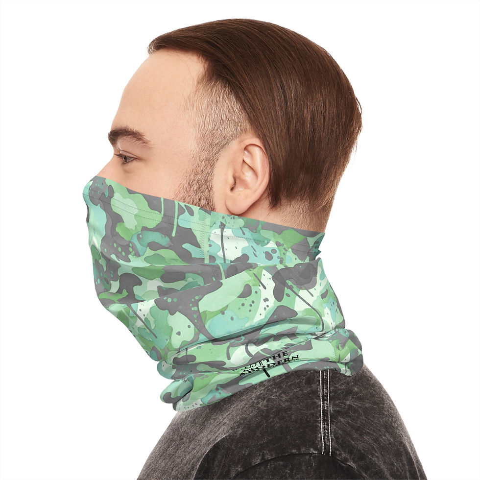 Thumbnail: Largemouth Bass Camo Neck Gaiter – Faith Cast the Line Series