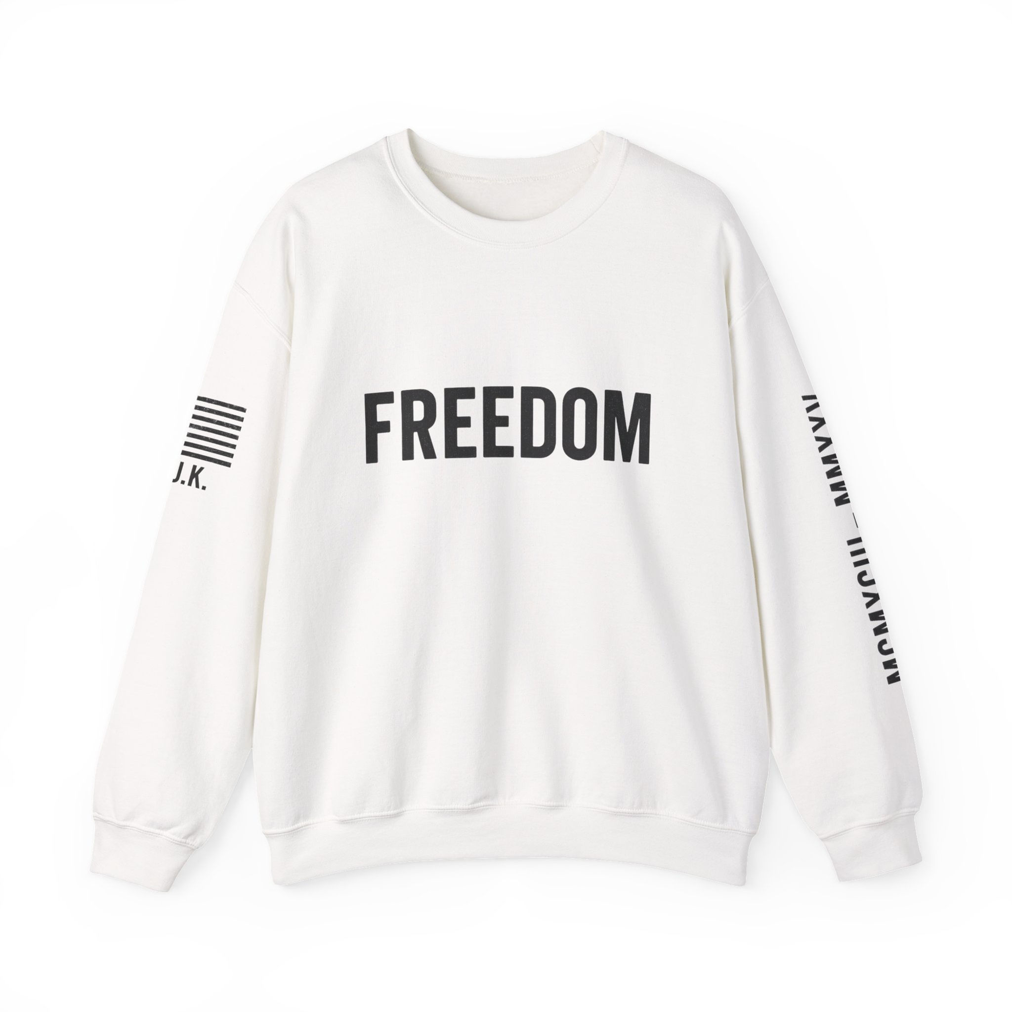 Freedom Legacy Crewneck Sweatshirt Light Colors – Freedom Line | Charlie Kirk