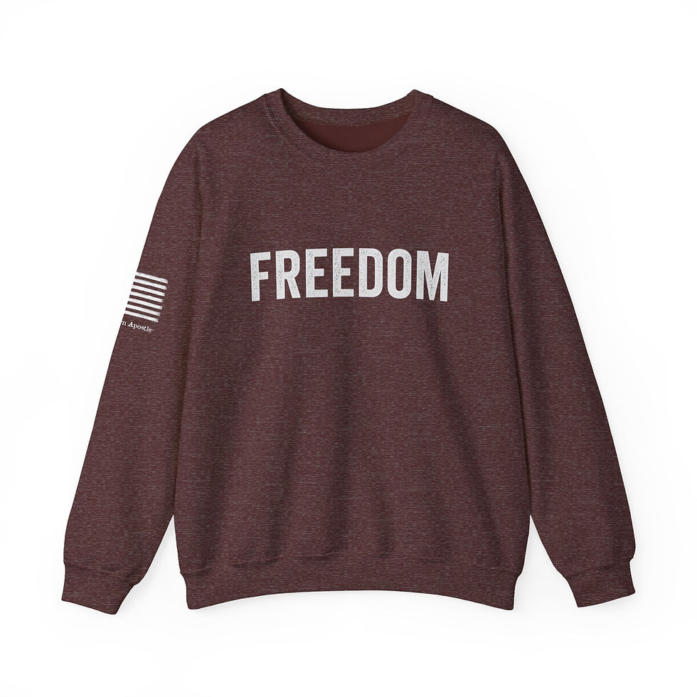 Thumbnail: 31 Freedom Legacy Crewneck Sweatshirt Dark Colors – Freedom Line | Charlie Kirk