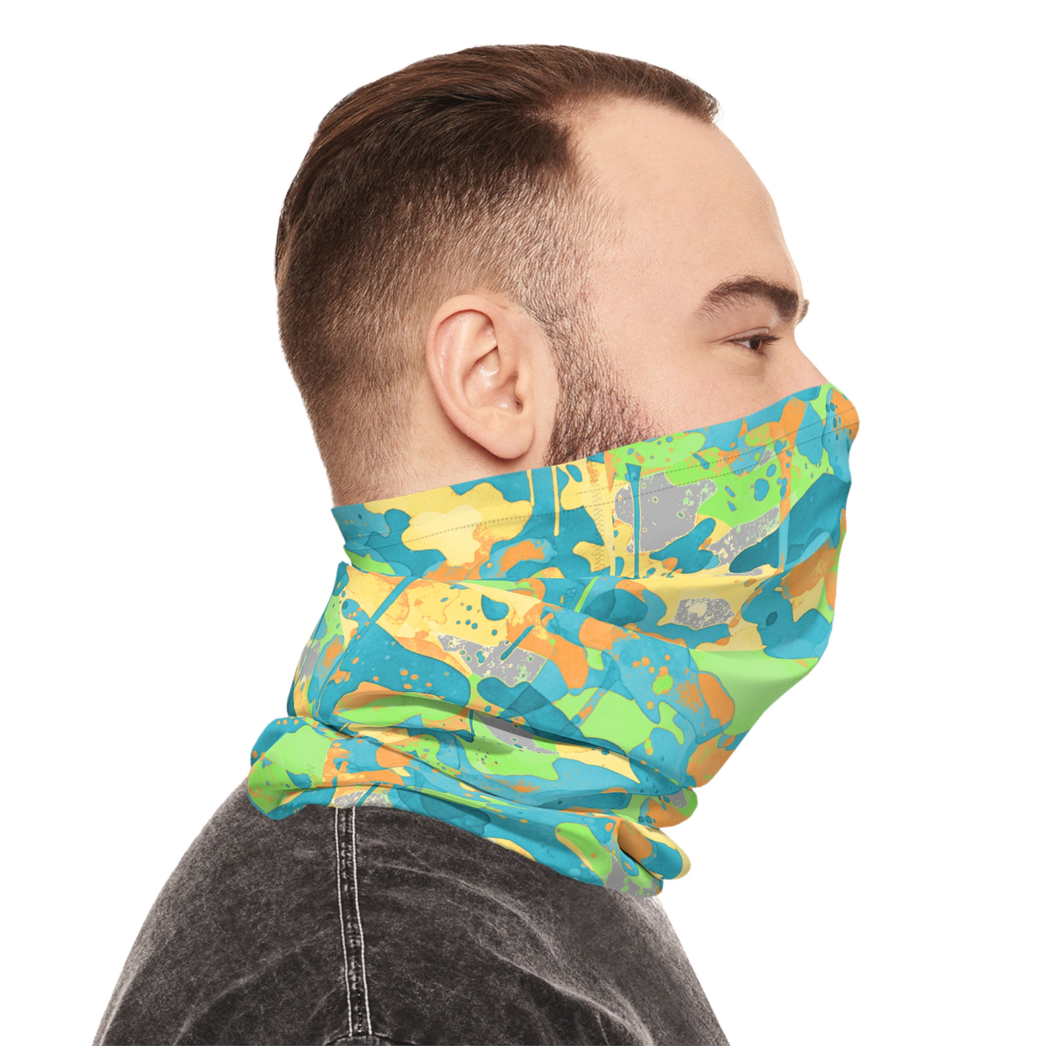 Mahi-Mahi Camo Neck Gaiter – Faith Cast the Line Series
