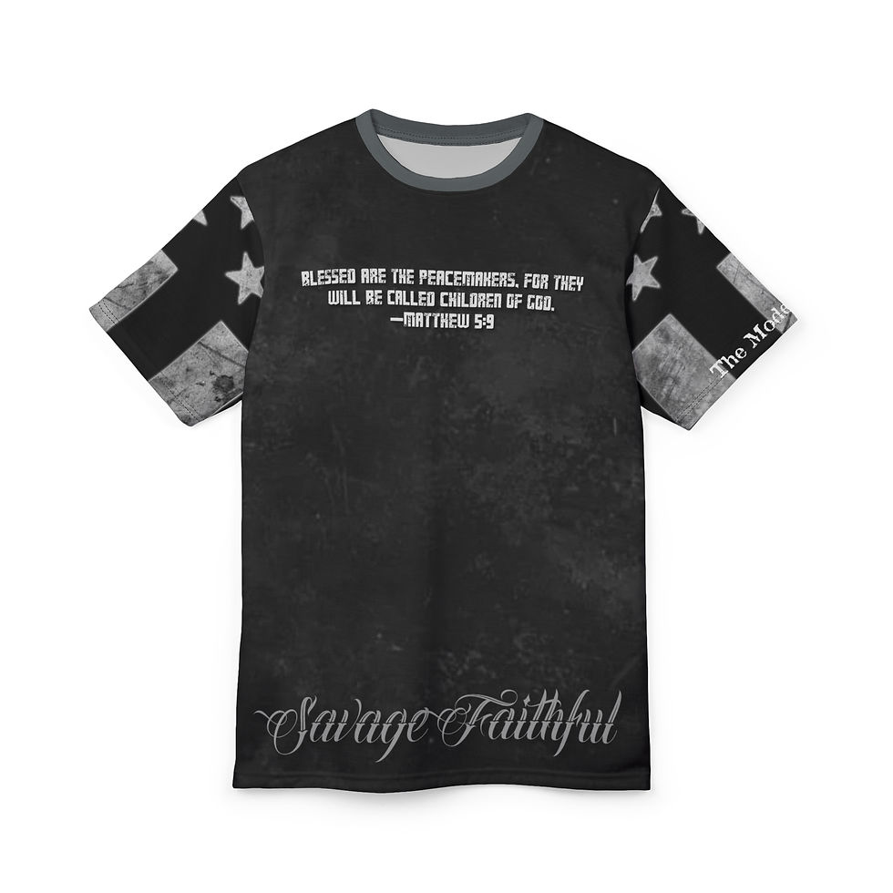 Thumbnail:  Savage Faithful — St. Michael Blue Line Police