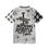 Thumbnail: Savage Faithful — Men’s Black & White Street Graffiti Modern Apostle Tee