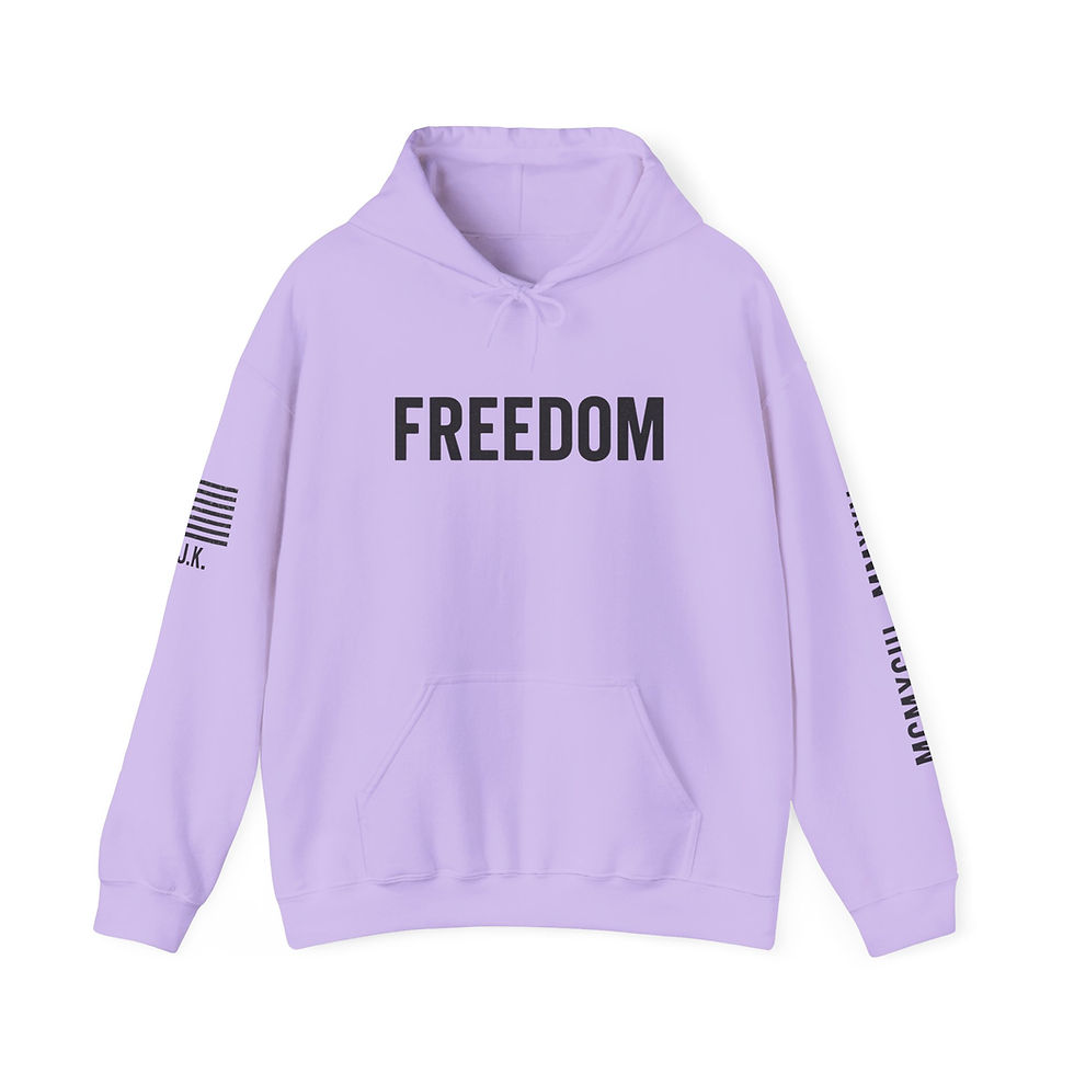 Thumbnail: Freedom Legacy Hoodie Light Colors – C.J.K. Freedom Line | Charlie Kirk