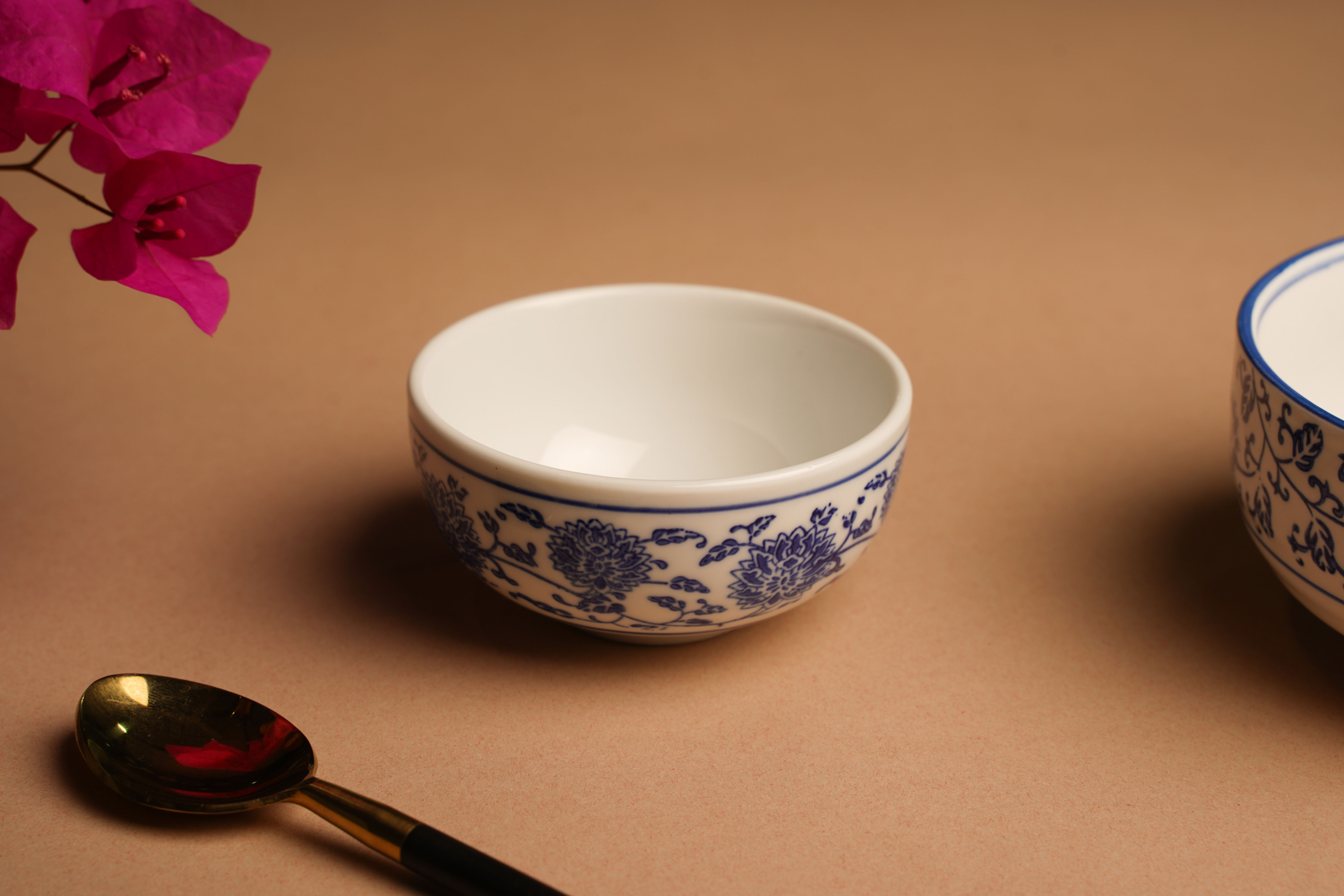 Blue and White Dall Bowl