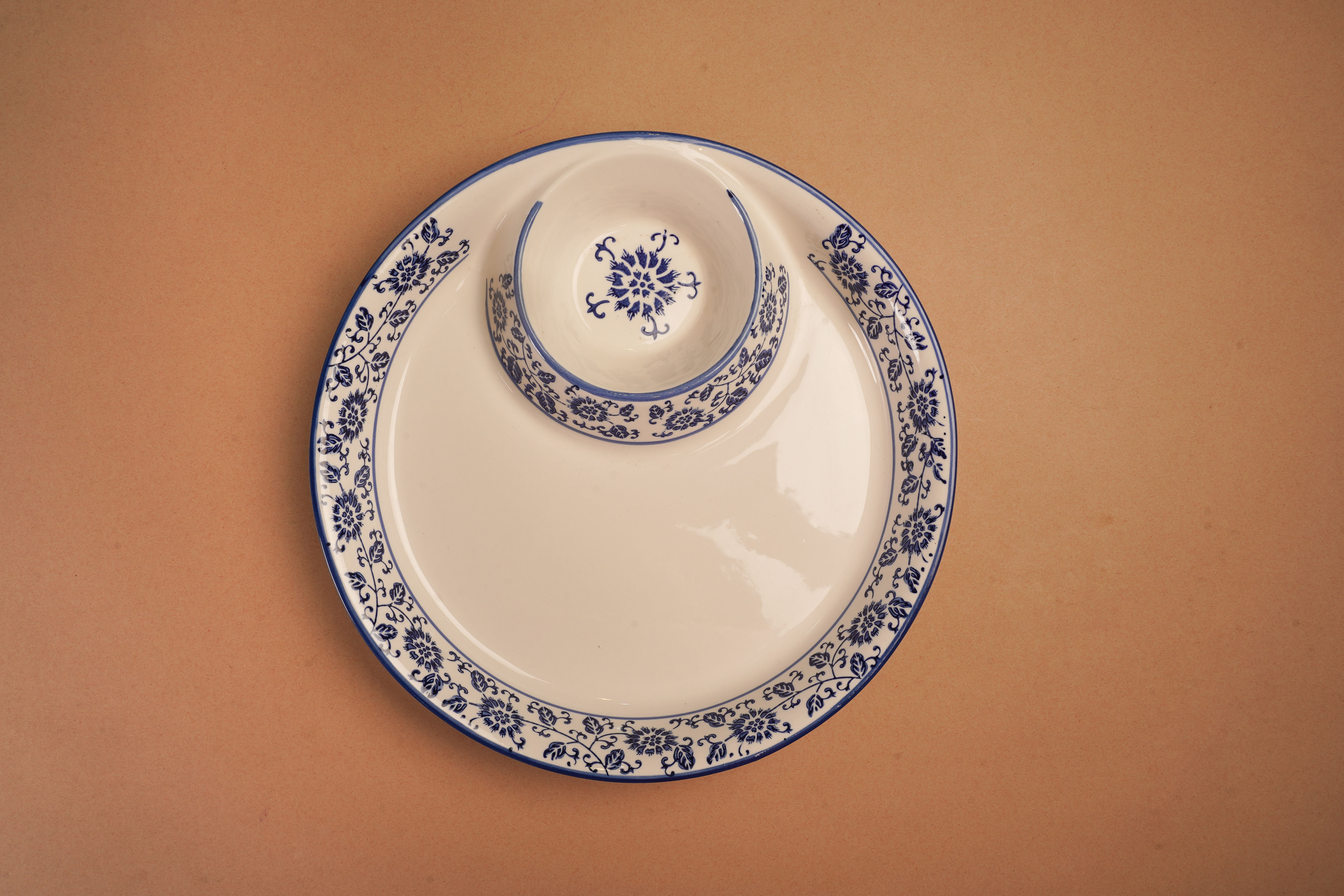 Single Divided Platter