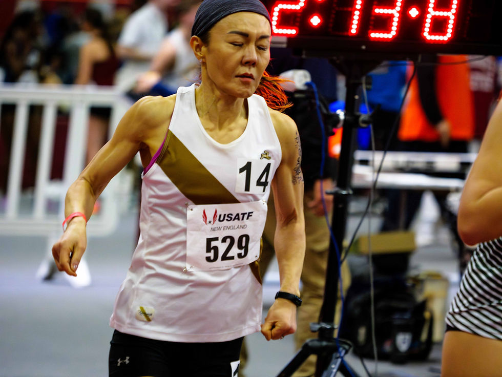 800m races at the USATF NE Indoor Championship