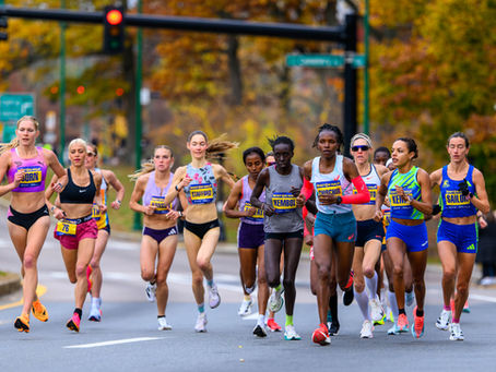 Fantaye Belayneh and Isaia Kipkoech Lasoi claim victory at the BAA Boston Half