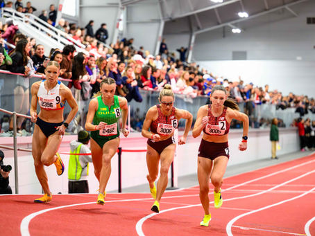 Elle St. Pierre sets an American Record at BU