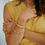 Thumbnail: SEASHELL RING - YELLOW -  2 ROW