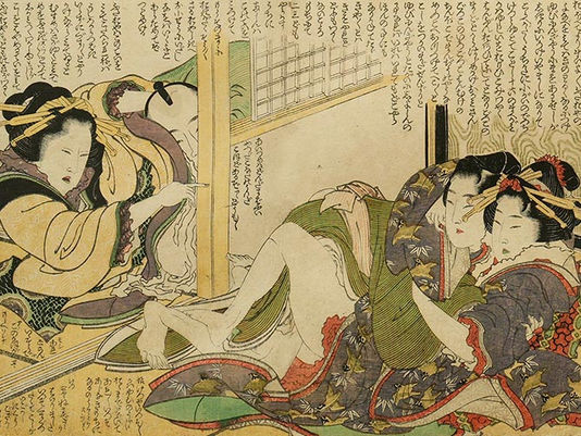 'Shunga' The generosity of the Edo period
