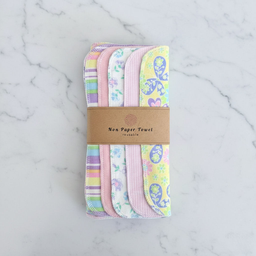 Spring Skies Reusable Non Paper Towel