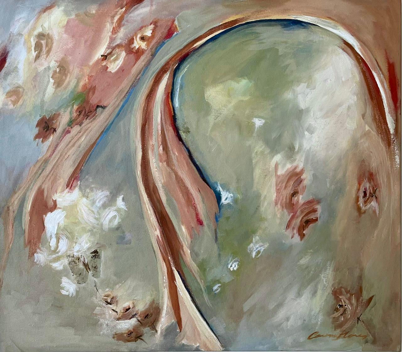 Porcelana. (58 x 65). Acrílica s/tela. Série "Memória" - 2020