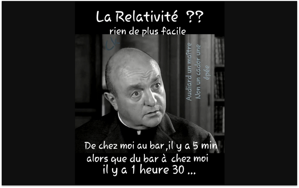 Sciencesculture Tout estil relatif ? L�espacetemps