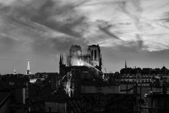 Le grand incendie de ND en Avril 2019