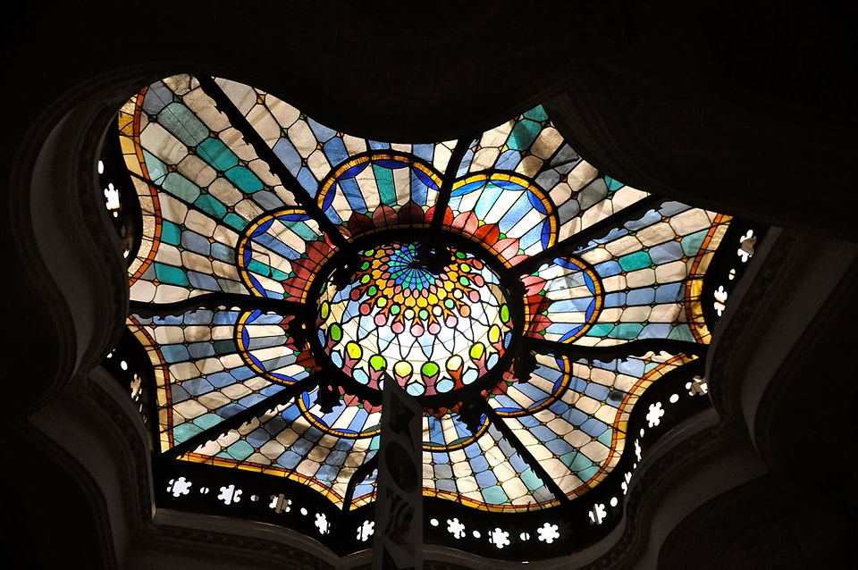 L'art nouveau - une verrière
